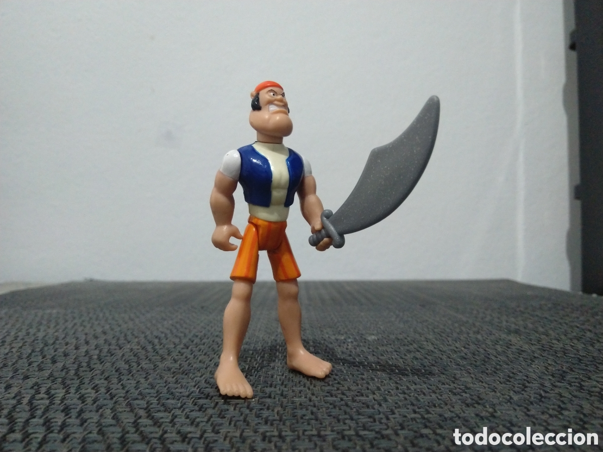 Figuras de Goma y PVC: FIGURA PVC HEROES DISNEY DE FAMOSA PETER PAN CAPITAN GARFIO PIRATAS WALT DISNEY