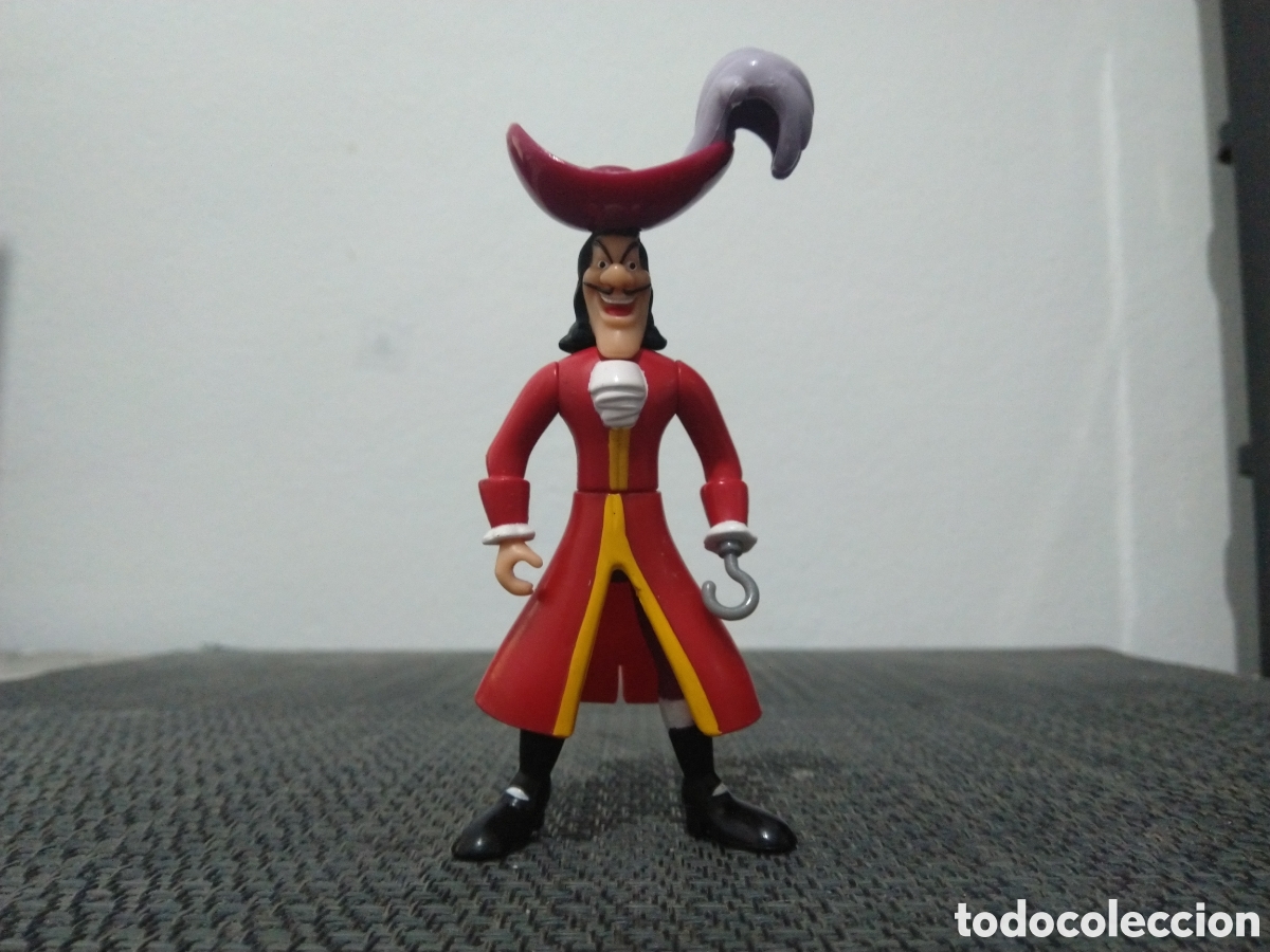 Figuras de Goma y PVC: FIGURA PVC HEROES DISNEY DE FAMOSA PETER PAN CAPITAN GARFIO PIRATAS WALT DISNEY
