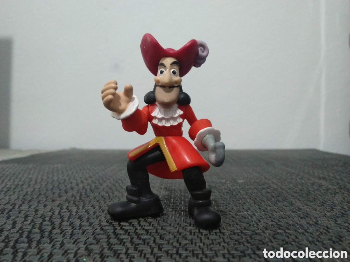 Figuras de Goma y PVC: FIGURA PVC HEROES DISNEY DE FAMOSA PETER PAN CAPITAN GARFIO PIRATAS WALT DISNEY