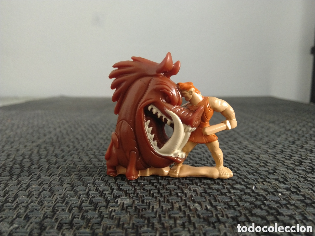 Rubber and PVC Figures: FIGURA PVC HERCULES WALT DISNEY PICTURES DIBUJOS ANIMADOS CON MONSTRUO