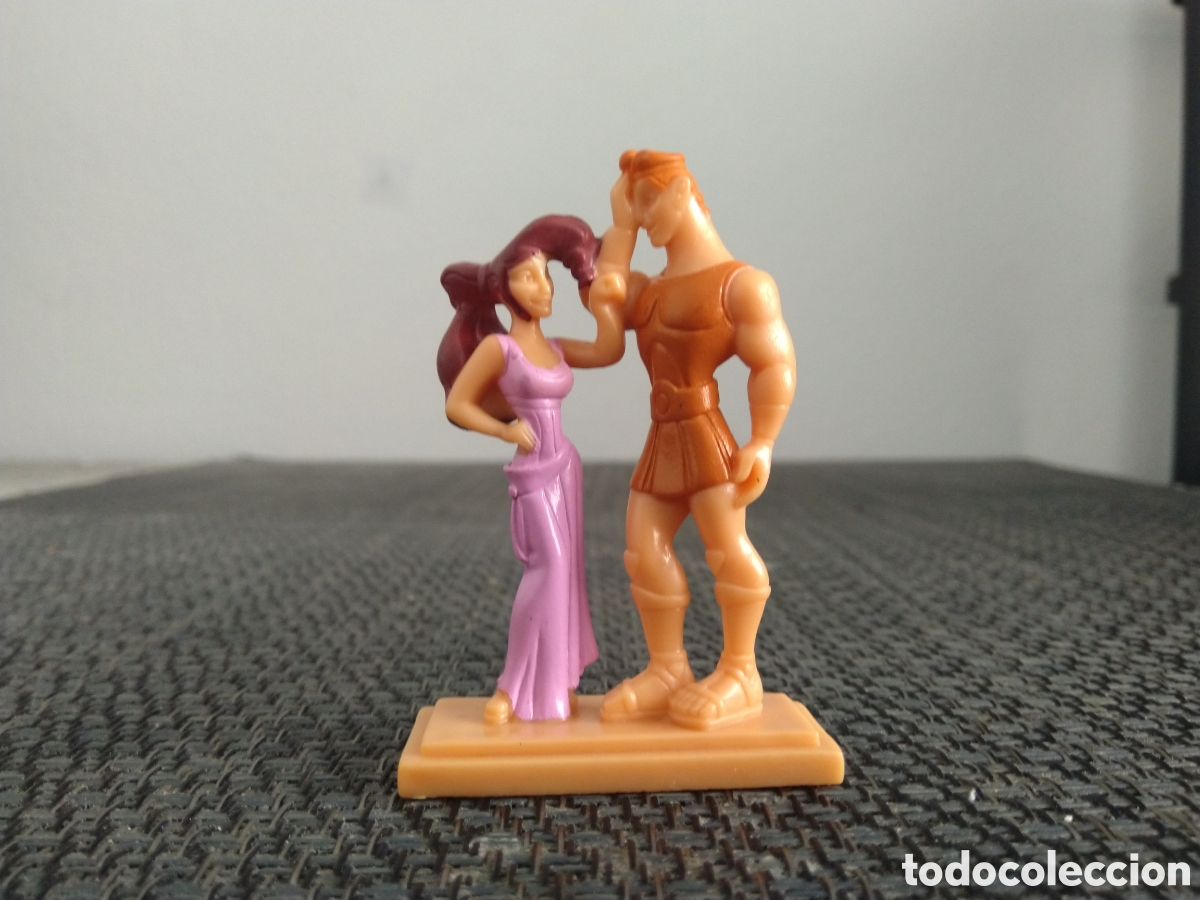 Rubber and PVC Figures: FIGURA PVC HERCULES WALT DISNEY PICTURES DIBUJOS ANIMADOS CON MEGARA