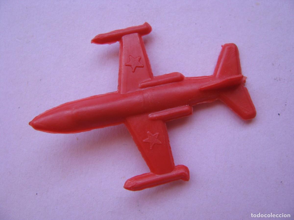 Figuras de goma y PVC: AVION DE PLASTICO. 6X4,5 CM - Foto 1