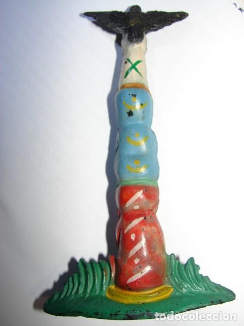 Figuras de goma y PVC: TOTEM INDIO HERMANOS PECH - Foto 6