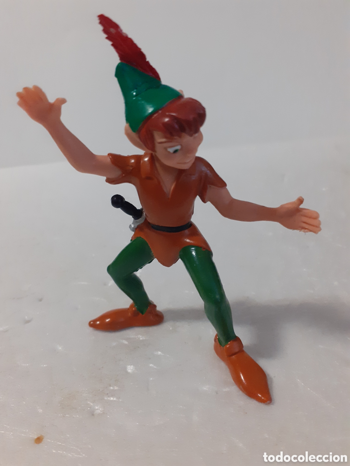 Figuras de goma y PVC: COMICS SPAIN FIGURA PETER PAN GOMA - Foto 1