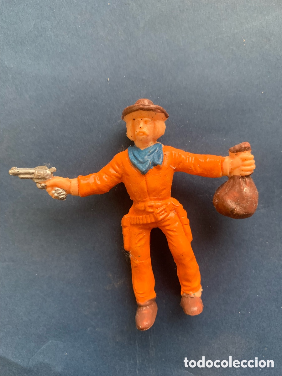 Figuras de goma y PVC: Vaquero comansi goma PVC - Foto 1