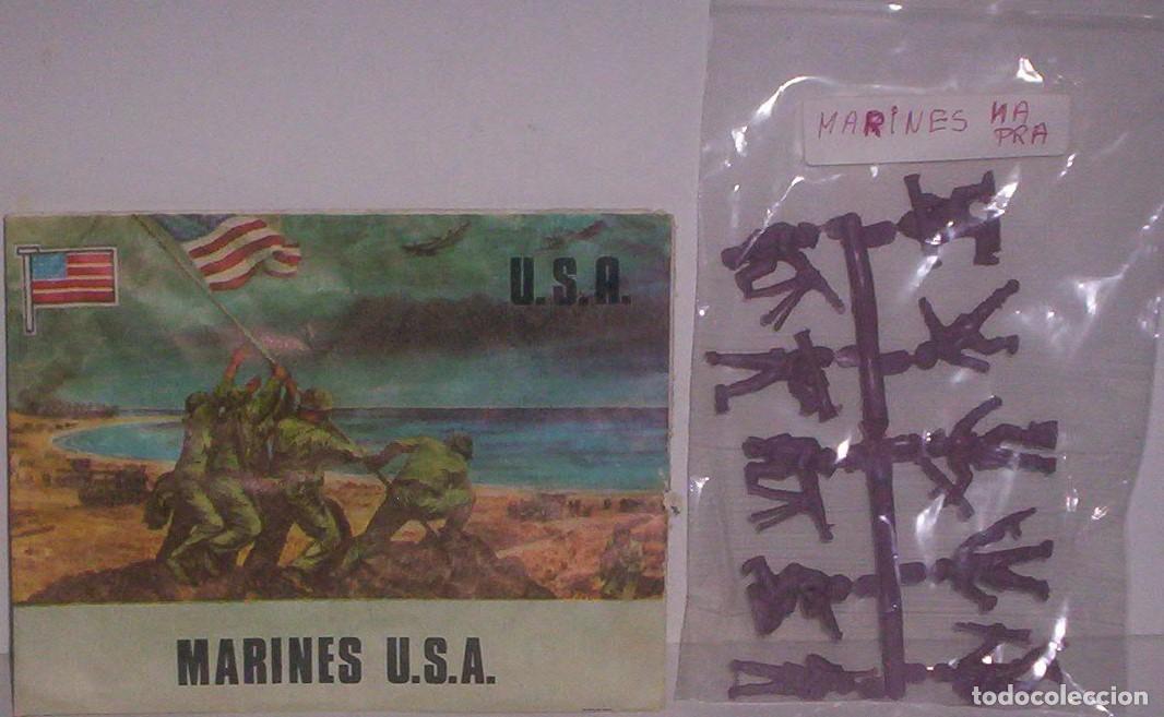 Figuras de goma y PVC: COLADA MARINES U.S.A. DE MAPRA - Foto 1