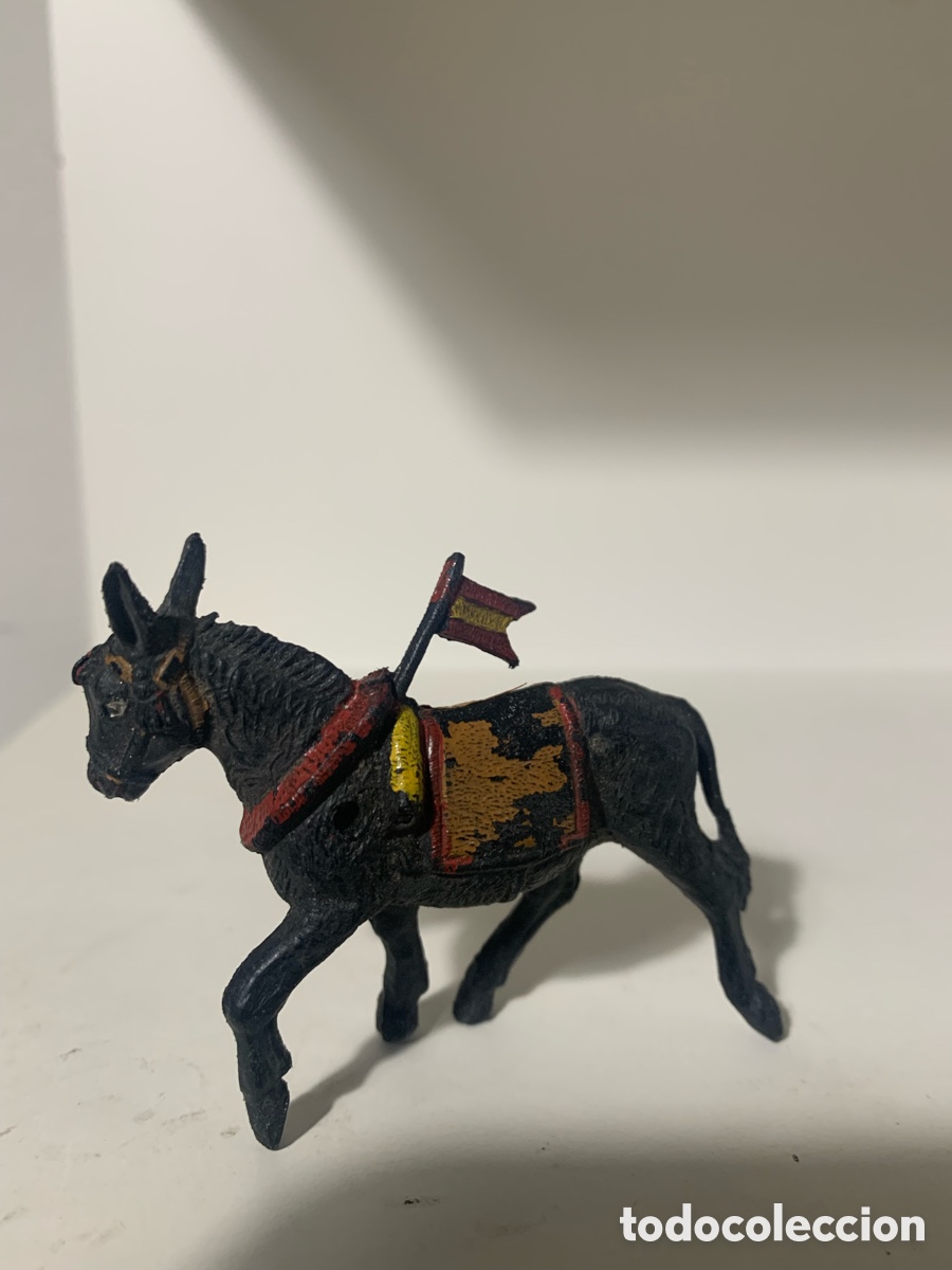 Figuras de goma y PVC: MULILLA DE LA SERIE TARDE DE TOROS DE REAMSA. - Foto 3