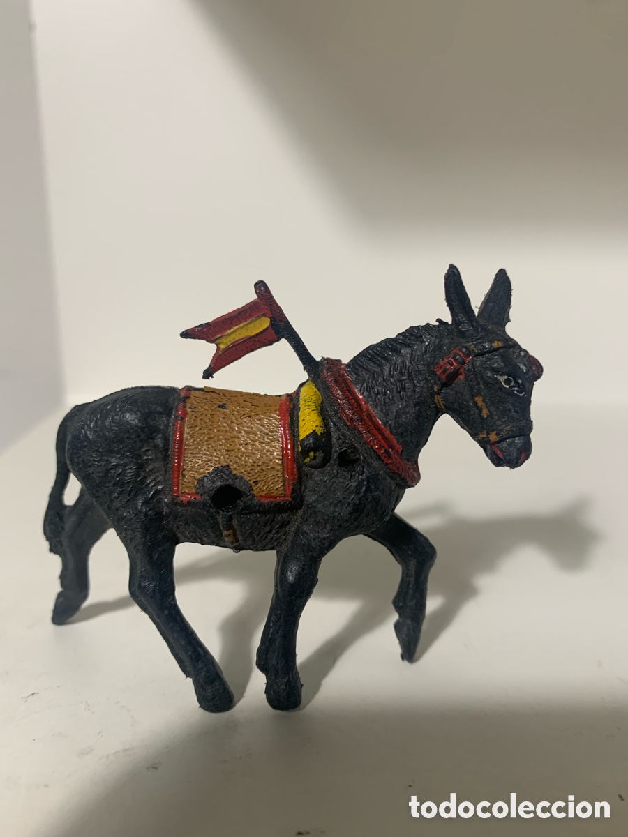 Figuras de goma y PVC: MULILLA DE LA SERIE TARDE DE TOROS DE REAMSA. - Foto 1