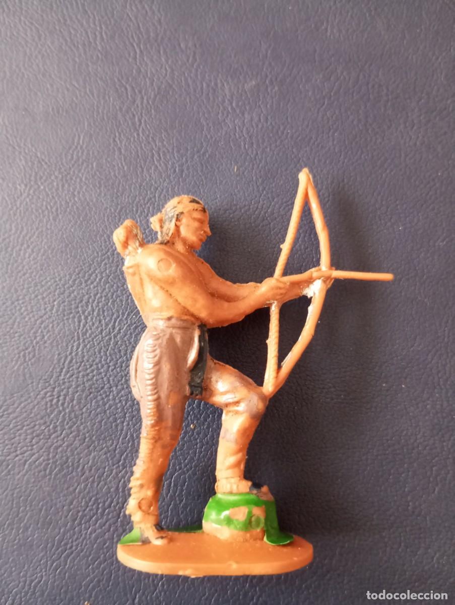 Figuras de goma y PVC: INDIO, FIGURA EN PLASTICO, COMANSI - Foto 1