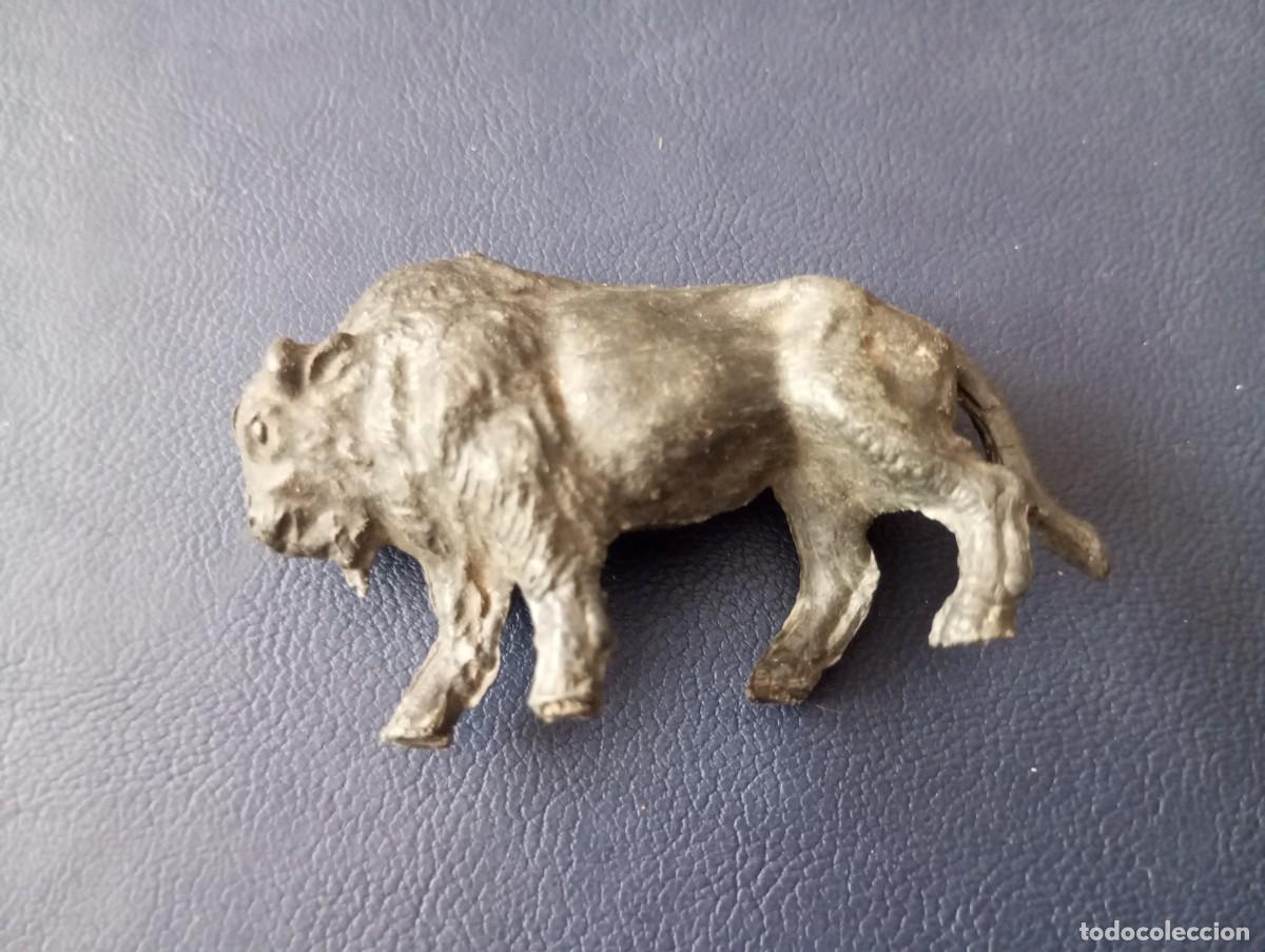Figuras de goma y PVC: BISONTE, FIGURA EN PLASTICO, COMANSI?I - Foto 1