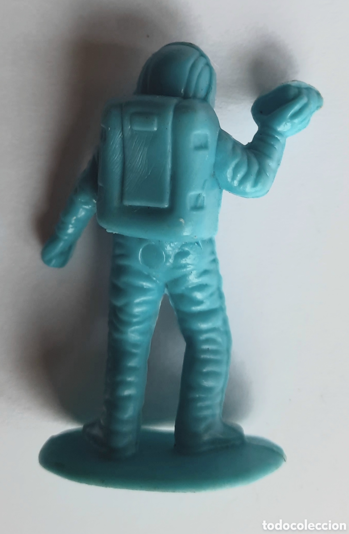 Figuras de goma y PVC: Austronauta a&ntilde;os 80. Pl&aacute;stico duro. - Foto 2