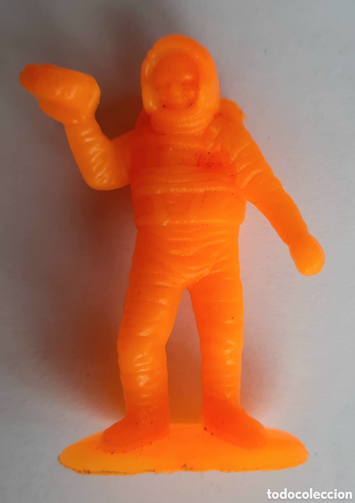 Figuras de goma y PVC: Austronauta a&ntilde;os 80. Pl&aacute;stico duro - Foto 1