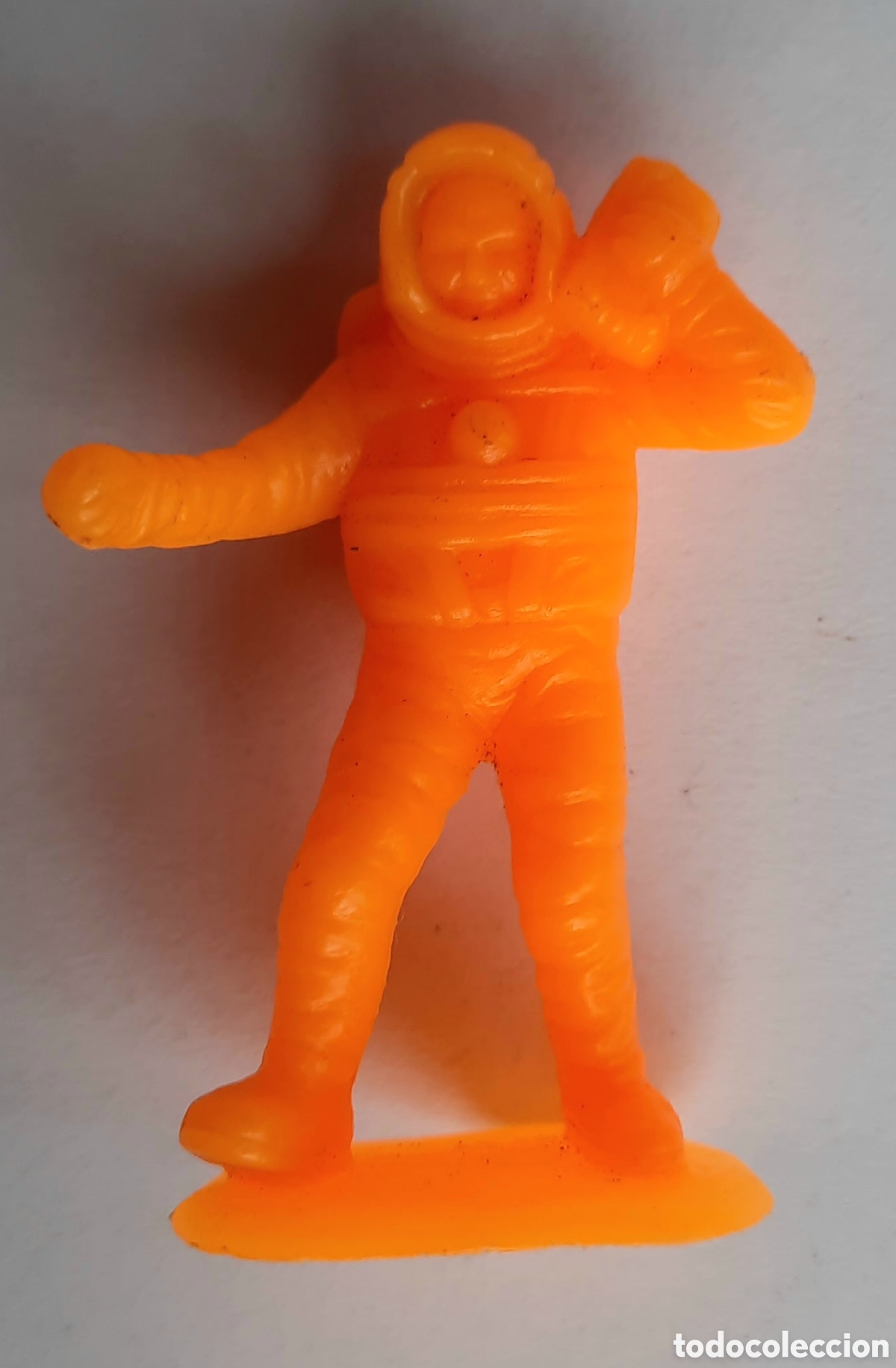 Figuras de goma y PVC: Austronauta a&ntilde;os 80. Pl&aacute;stico duro - Foto 1