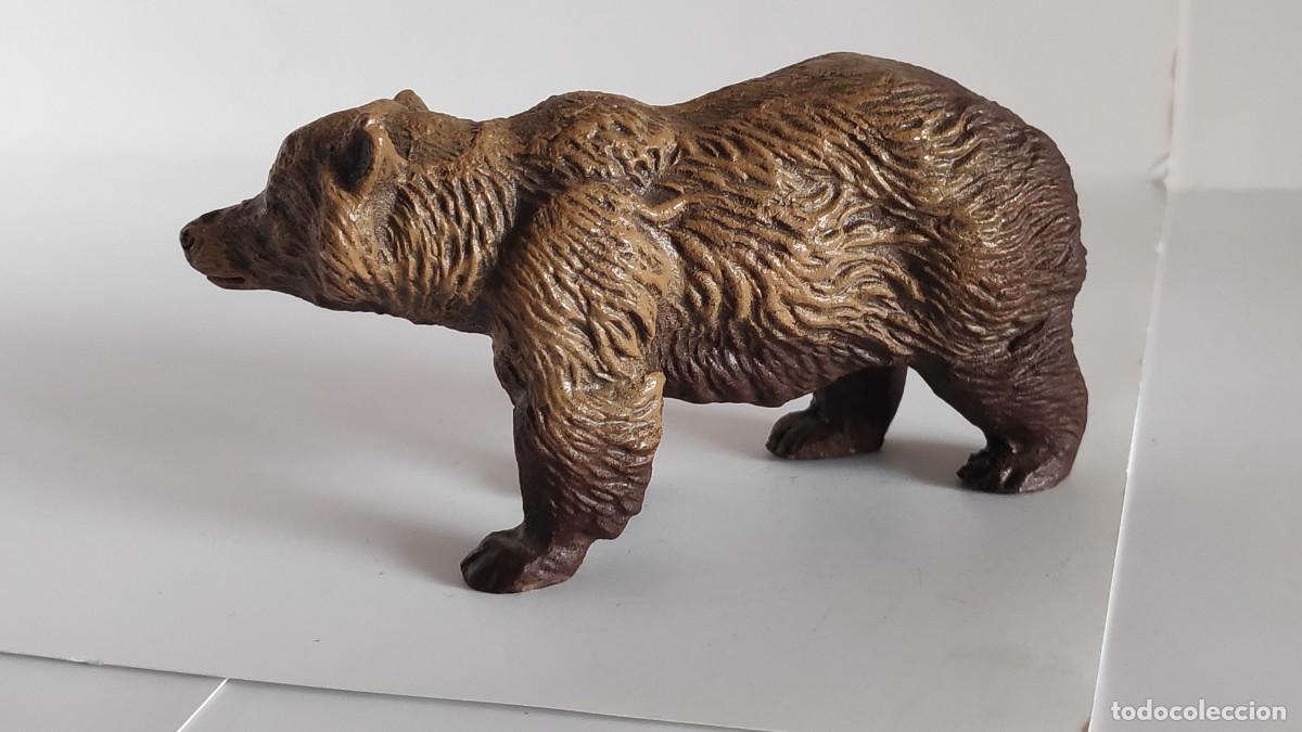 Figuras de goma y PVC: Oso caminando Elastolin 1950 - Foto 1