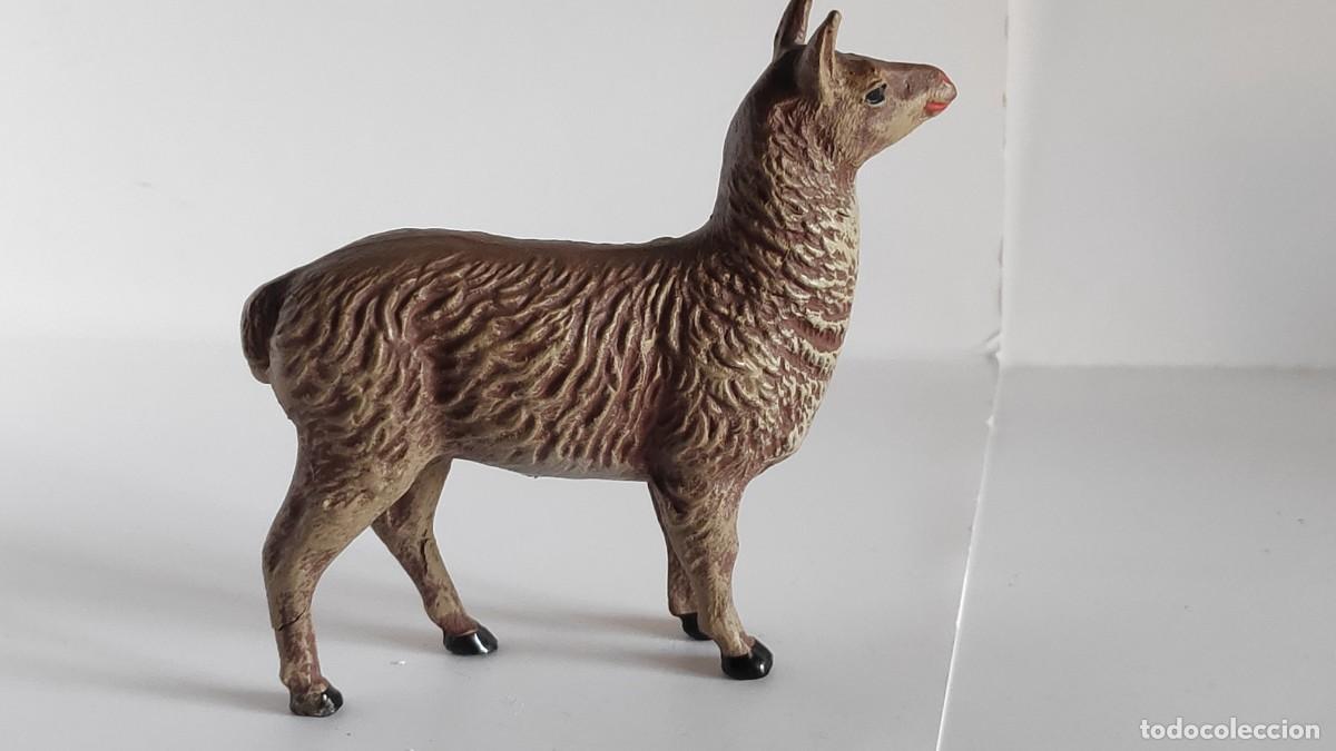 Figuras de goma y PVC: Llama Elastolin 1950 - Foto 1