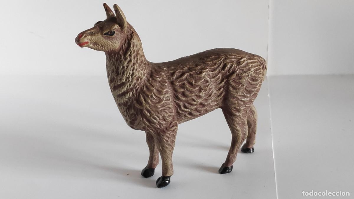 Figuras de goma y PVC: Llama Elastolin 1950 - Foto 2