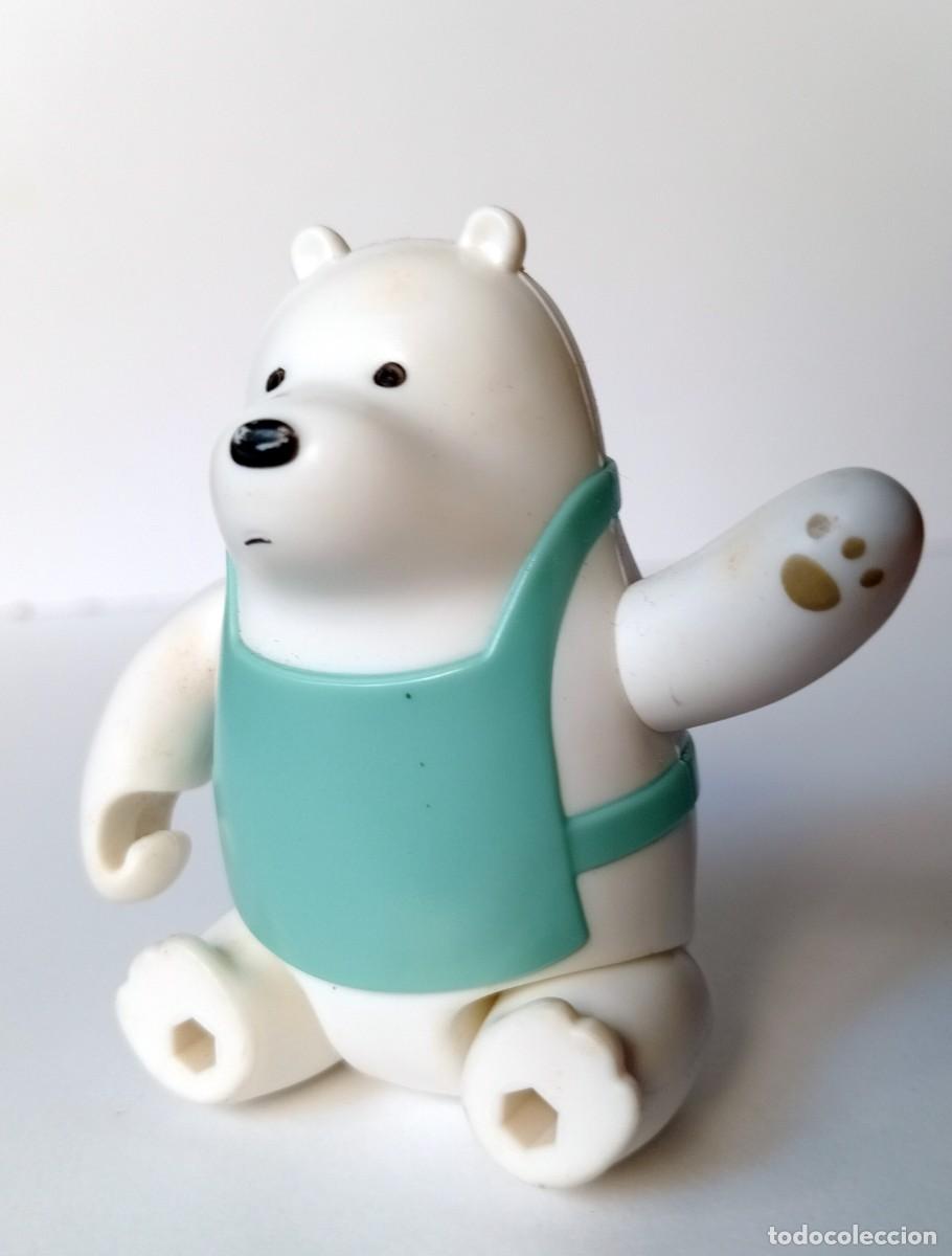 Rubber and PVC Figures: JUGUETE FIGURA WE BARE BEARDS OSO BLANCO ESCANDALOSOS OBSEQUIO DE McDONNALD&acute;S