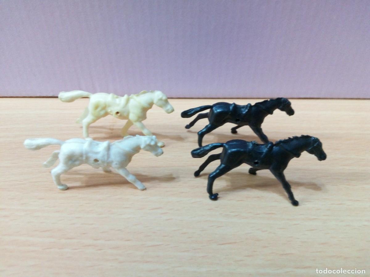 Figuras de goma y PVC: LOTE&rdquo;A&rdquo;DE 6 CABALLOS PIPEROS,KIOSCA,ECTRA - Foto 2
