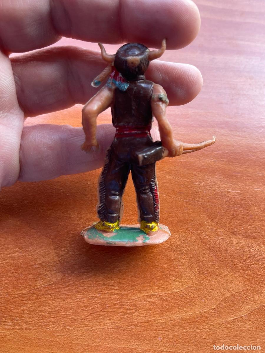 Figuras de goma y PVC: Indio jecsan 60 mm pl&aacute;stico - Foto 4