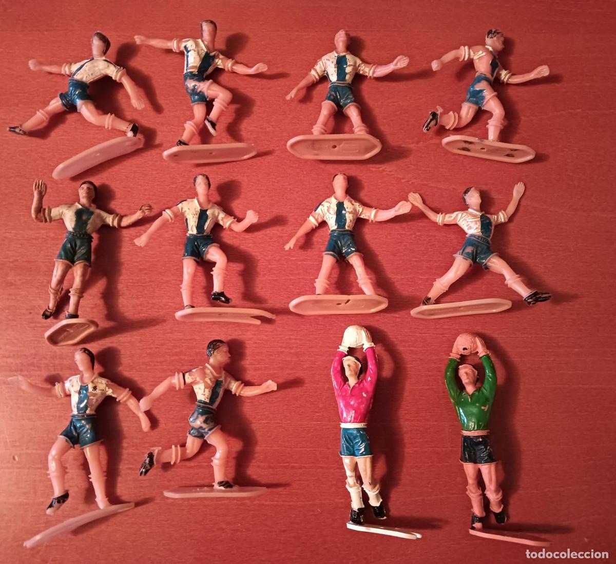 Figuras de goma y PVC: LOTE FUTBOLISTAS COMANSI JECSAN Y OTROS