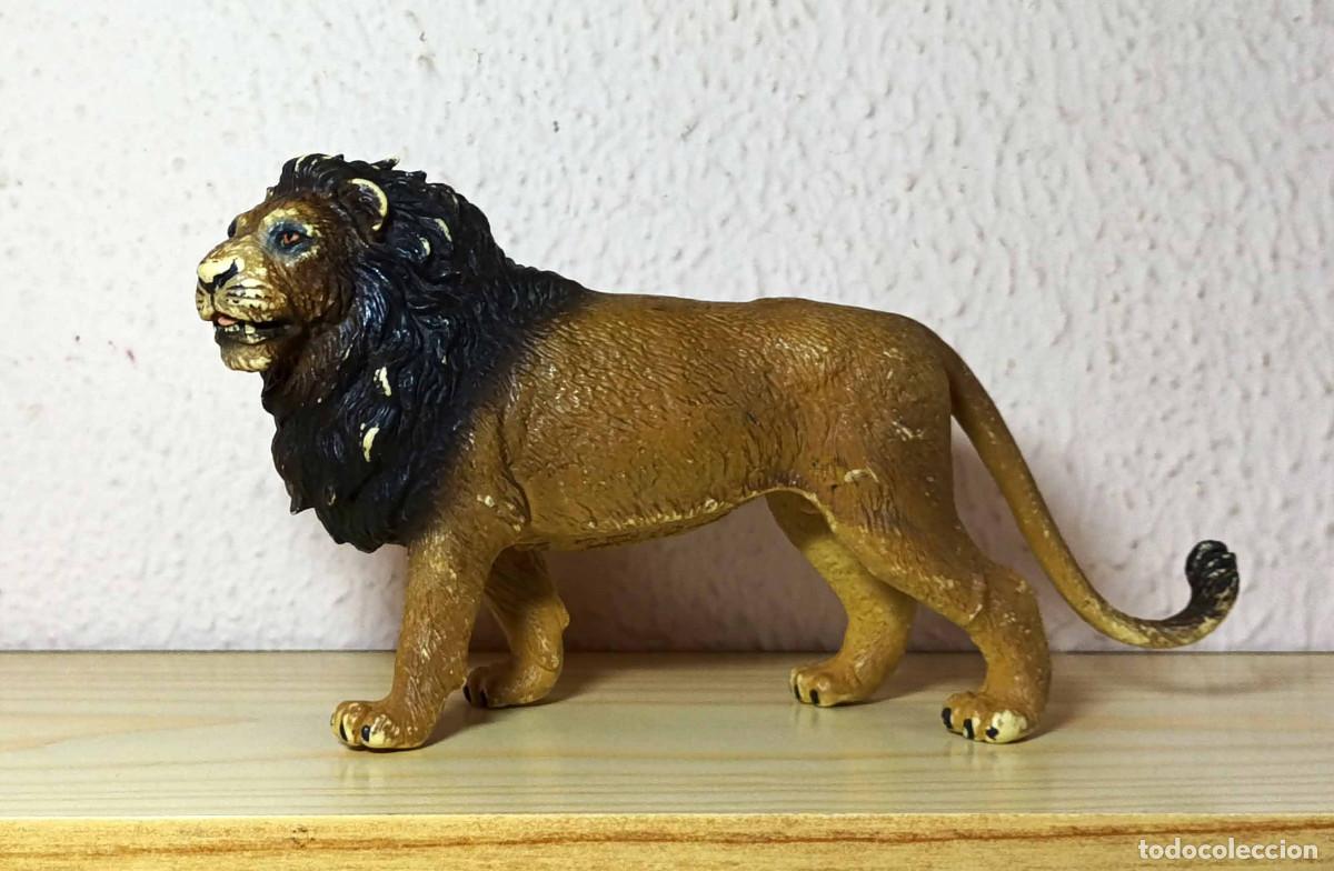 Figuras de goma y PVC: Figura Bully - Le&oacute;n - Ref. 63570 - A&ntilde;o 2002 - Foto 1