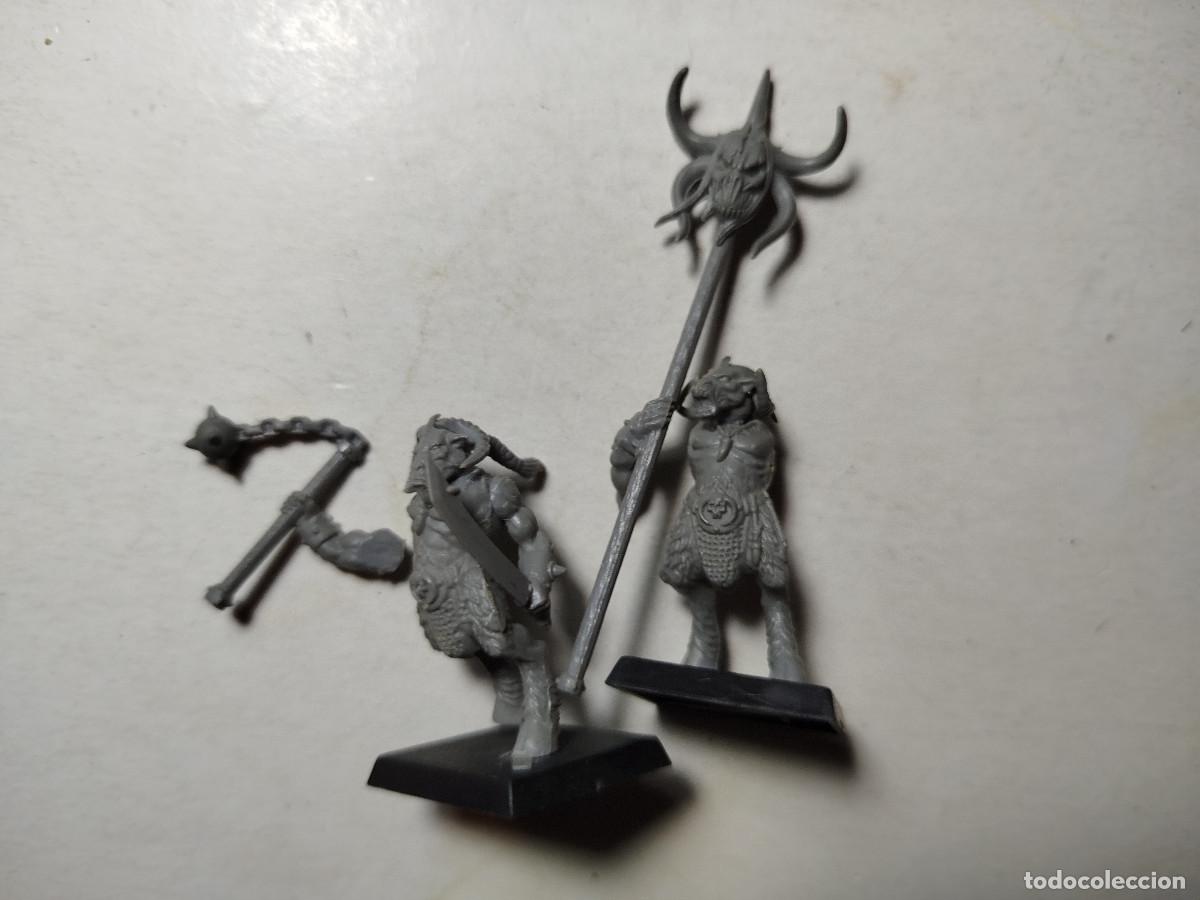 Figuras de goma y PVC: 2 miniaturas plastico rol - Foto 1