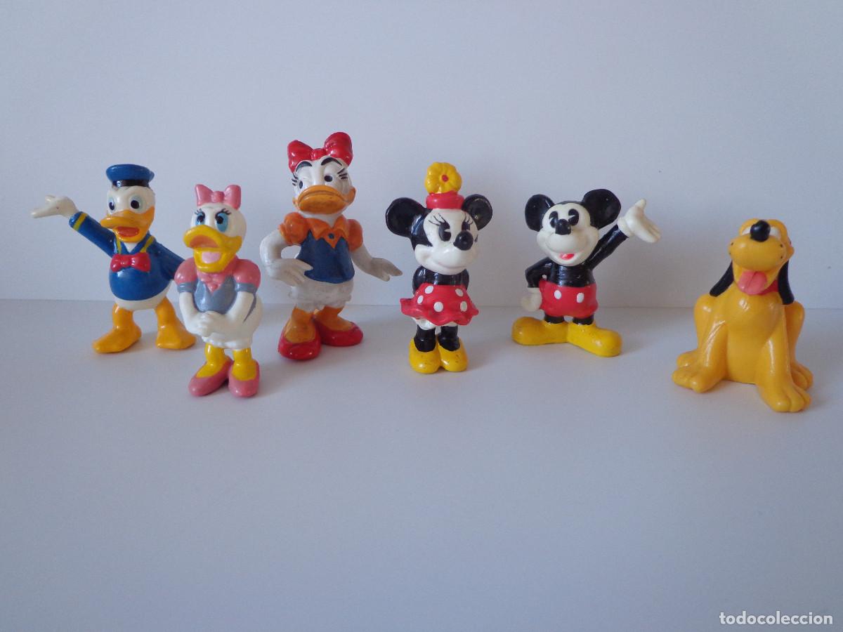 Figuras de goma y PVC: Disney lote PVC Donald Mickey Pluto - Foto 1