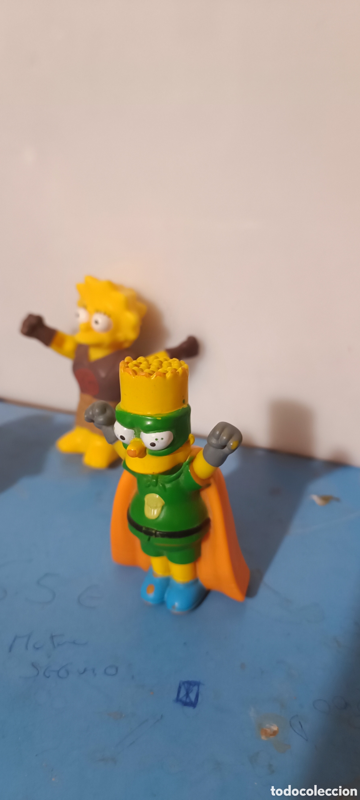 Figuras de goma y PVC: Figuras Los Simpson, burger King - Foto 2
