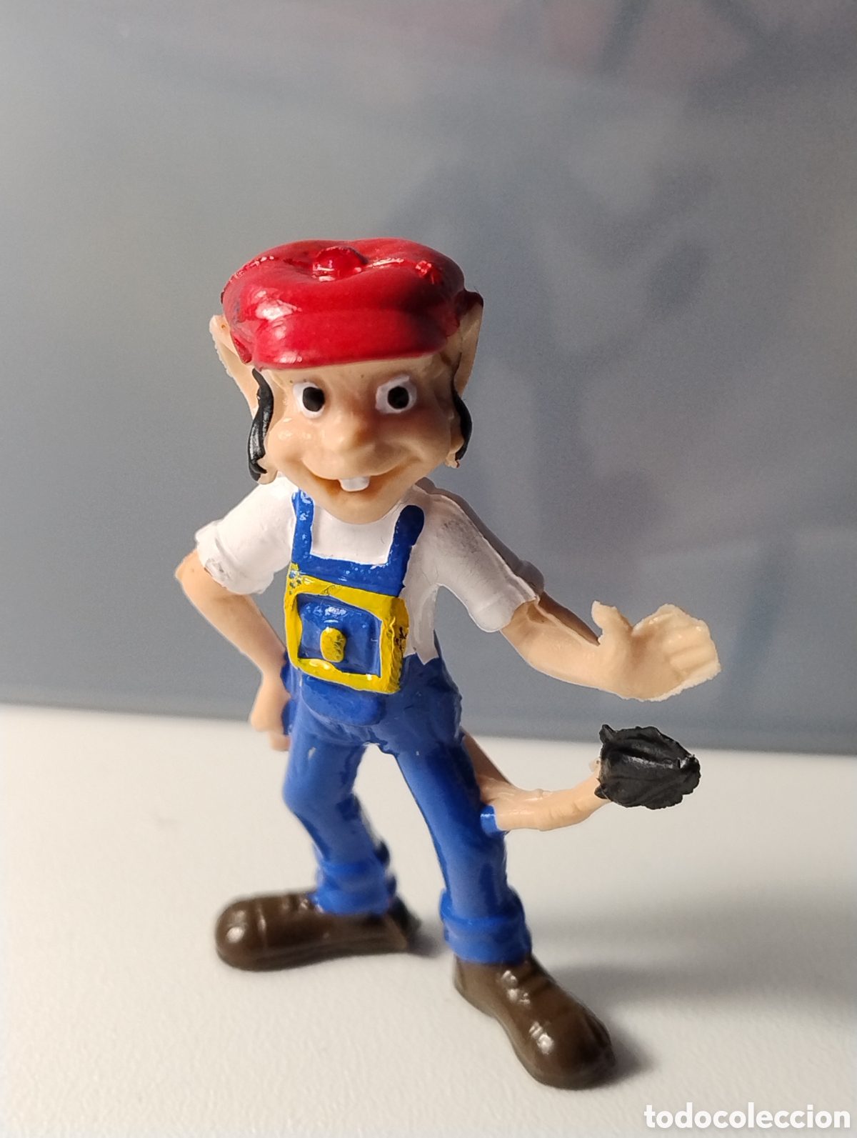 Figuras de Goma y PVC: Figura ni&ntilde;o de Los Diminutos. A&ntilde;os 80. Bootleg. Ref 2