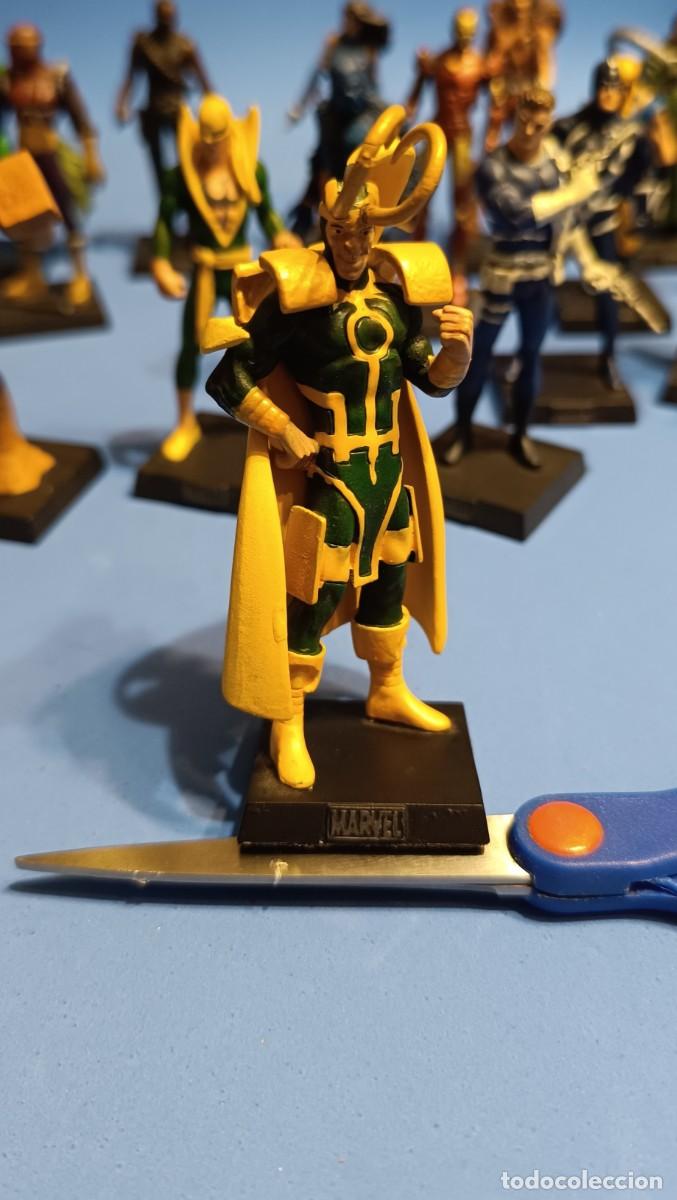 Figuras de goma y PVC: Marvel figuras Eaglemoss - loki- - Foto 1