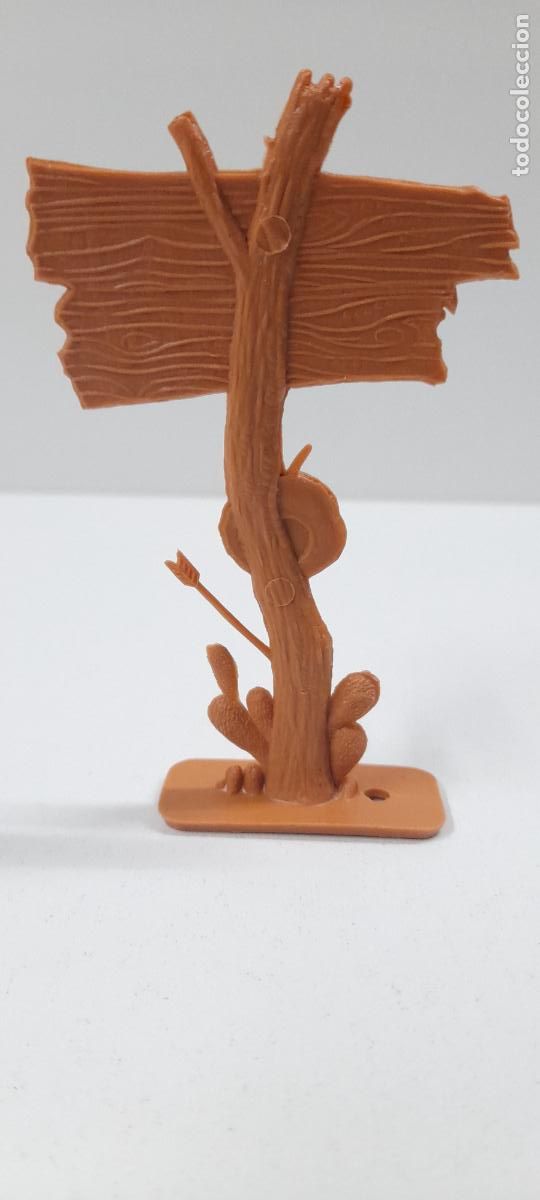 Figuras de goma y PVC: CARTEL DE TEXAS . COMPLEMENTO PARA DECORADO DEL OESTE - Foto 2