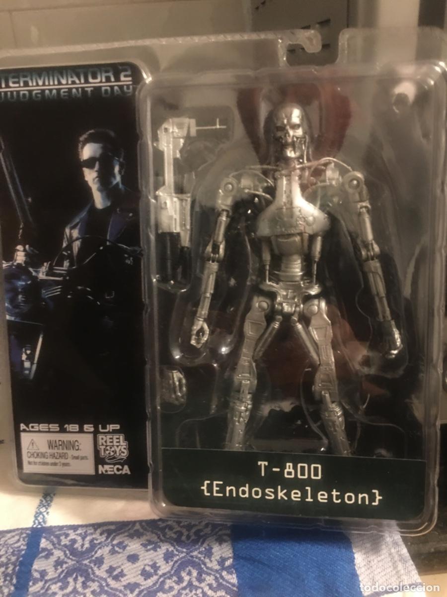 Figuras de goma y PVC: Figura Terminator 2 T800 Endoskeleton - Foto 1