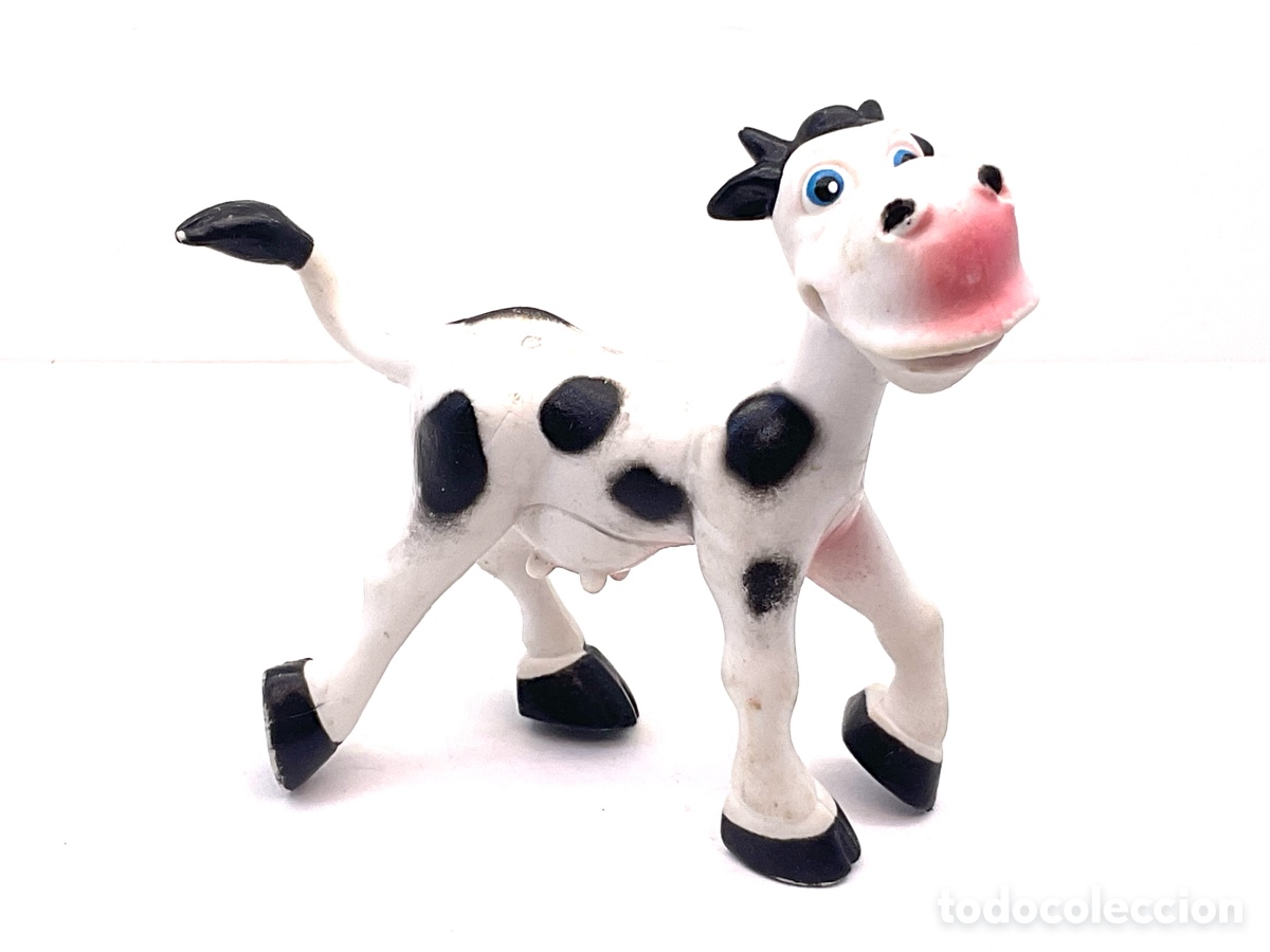 Figurines en Caoutchouc et PVC: Figura en Goma/Pvc Serie Animales de la Granja .- Gosnell - Ojos Saltones -. Vaca