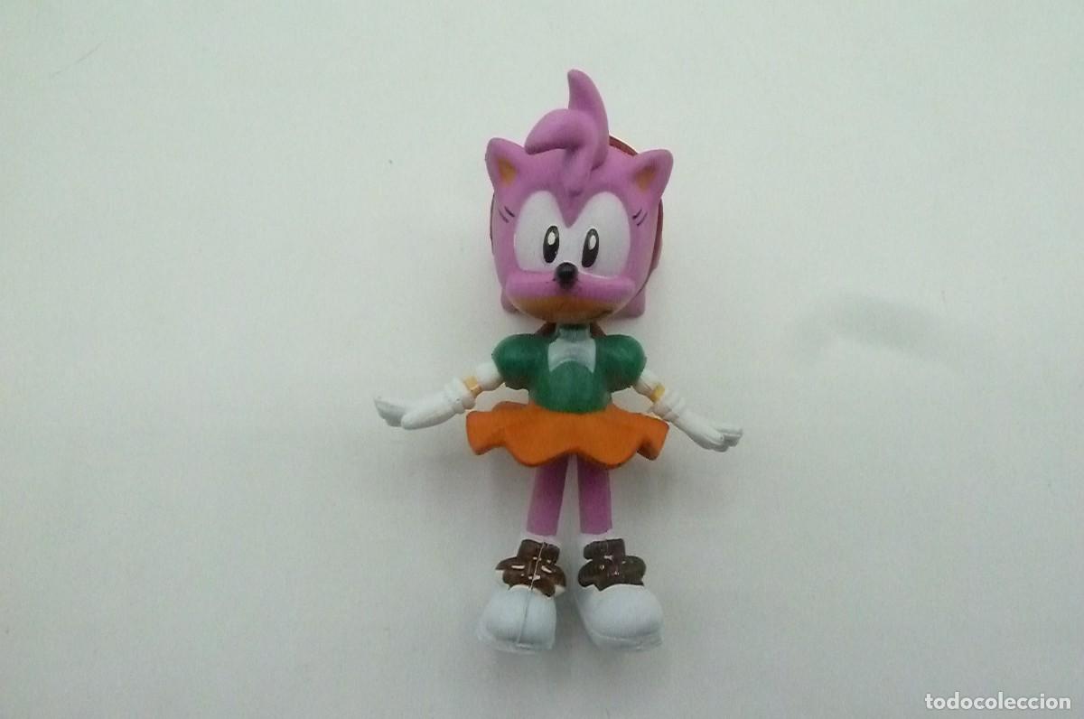 Figuras de goma y PVC: Erizo Sonic Amy Rose. - Foto 1