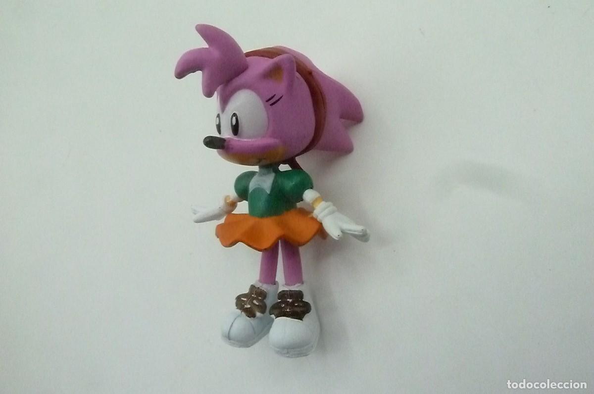 Figuras de goma y PVC: Erizo Sonic Amy Rose. - Foto 2