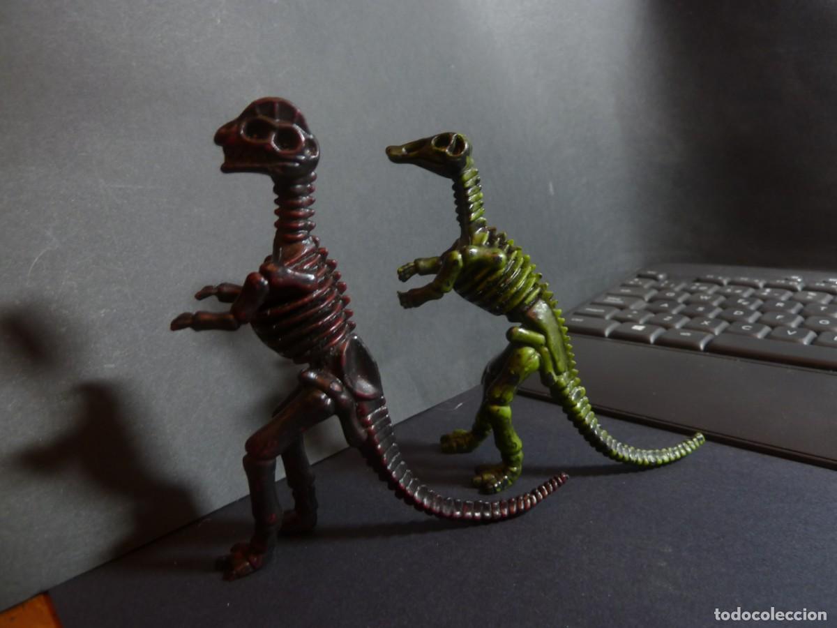 Figuras de goma y PVC: Lote esqueletos dinosaurios - Foto 3