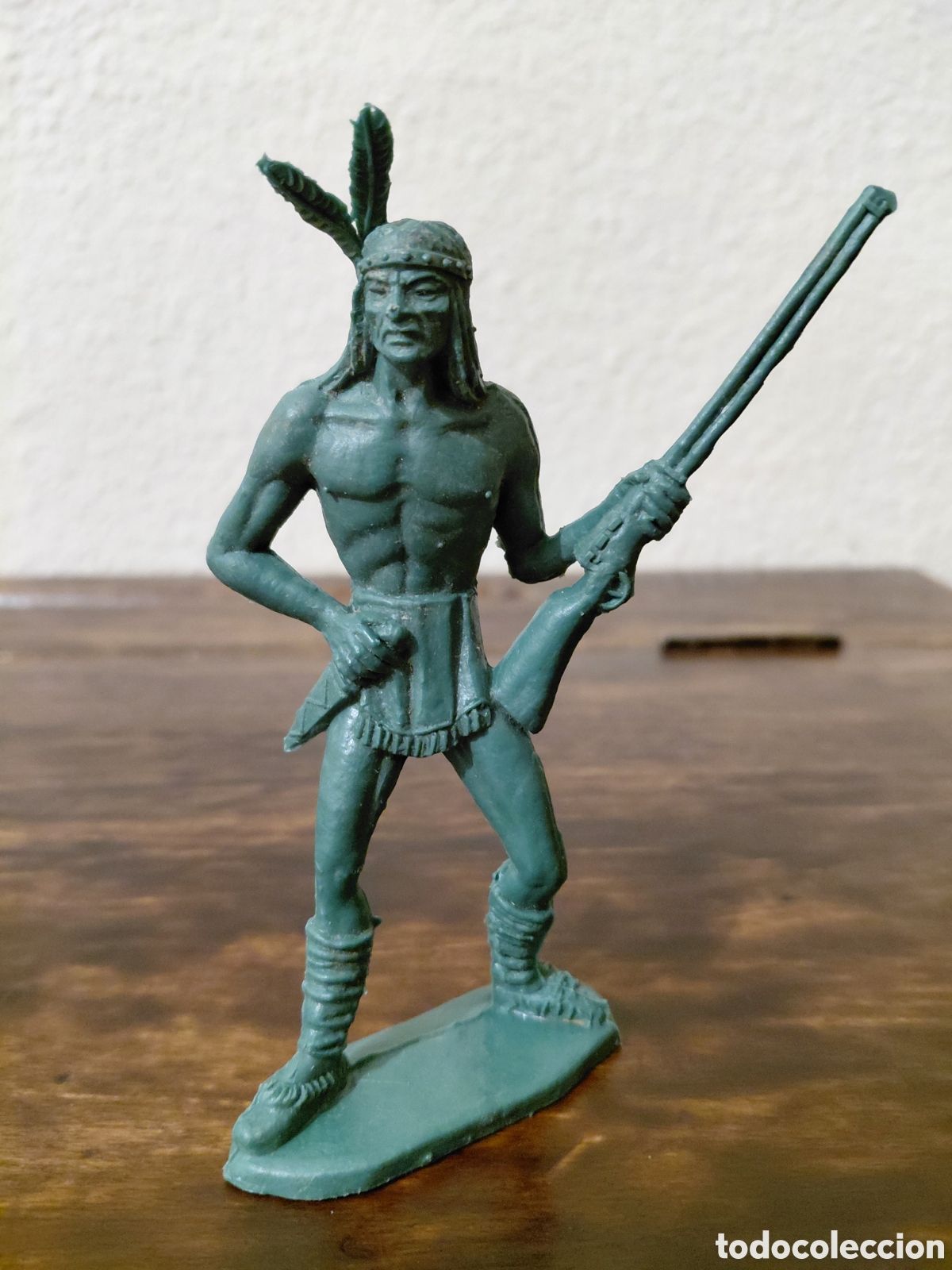 Figuras de goma y PVC: INDIO SERIE GRAN TAMA&Ntilde;O. - Foto 1