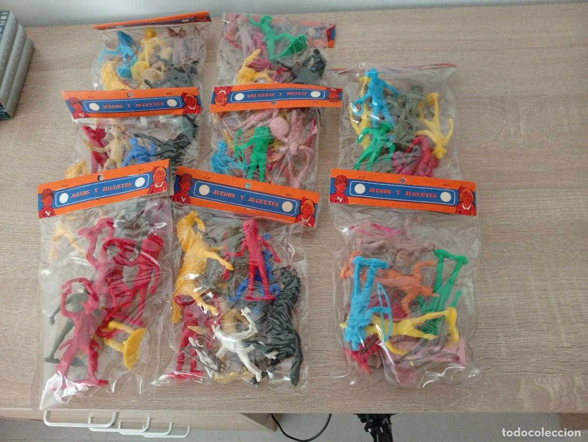 Rubber and PVC Figures: Lote de figuras tipo Comansi