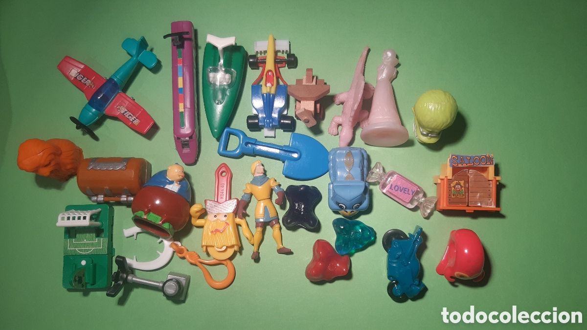 Gummi- und PVC-Figuren: Lote de figuritas Kinder. N&deg; 2