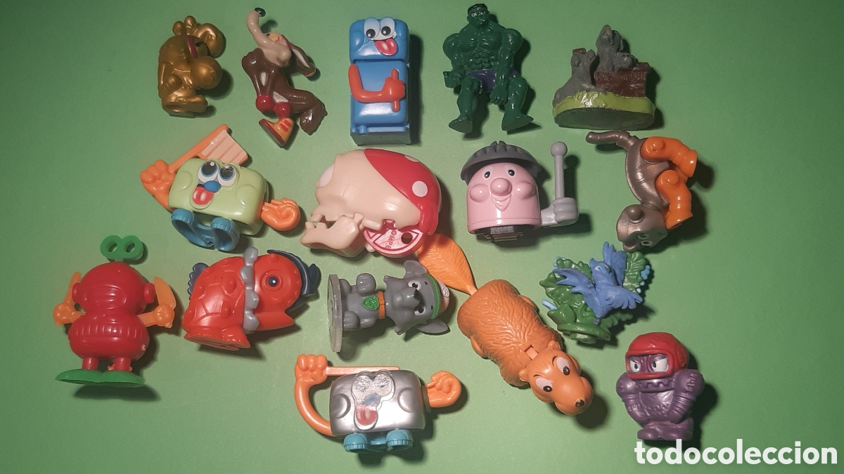 Figuras de goma y PVC: Lote figuritas Kinder. N-&deg; 7 - Foto 1