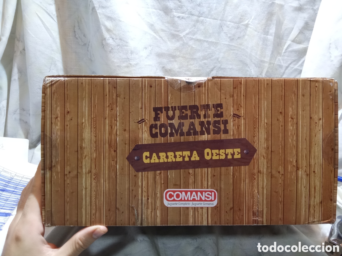 Figuras de goma y PVC: FUERTE COMANSI, CARRETA OESTE A ESTRENAR - Foto 5