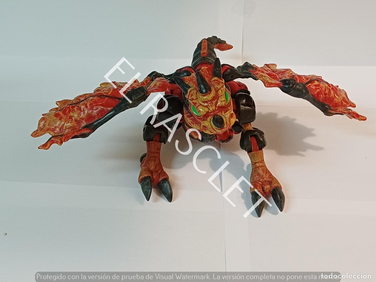 Figuras de goma y PVC: DRAG&Oacute;N MEGA BLOKS - ROJO - Foto 2