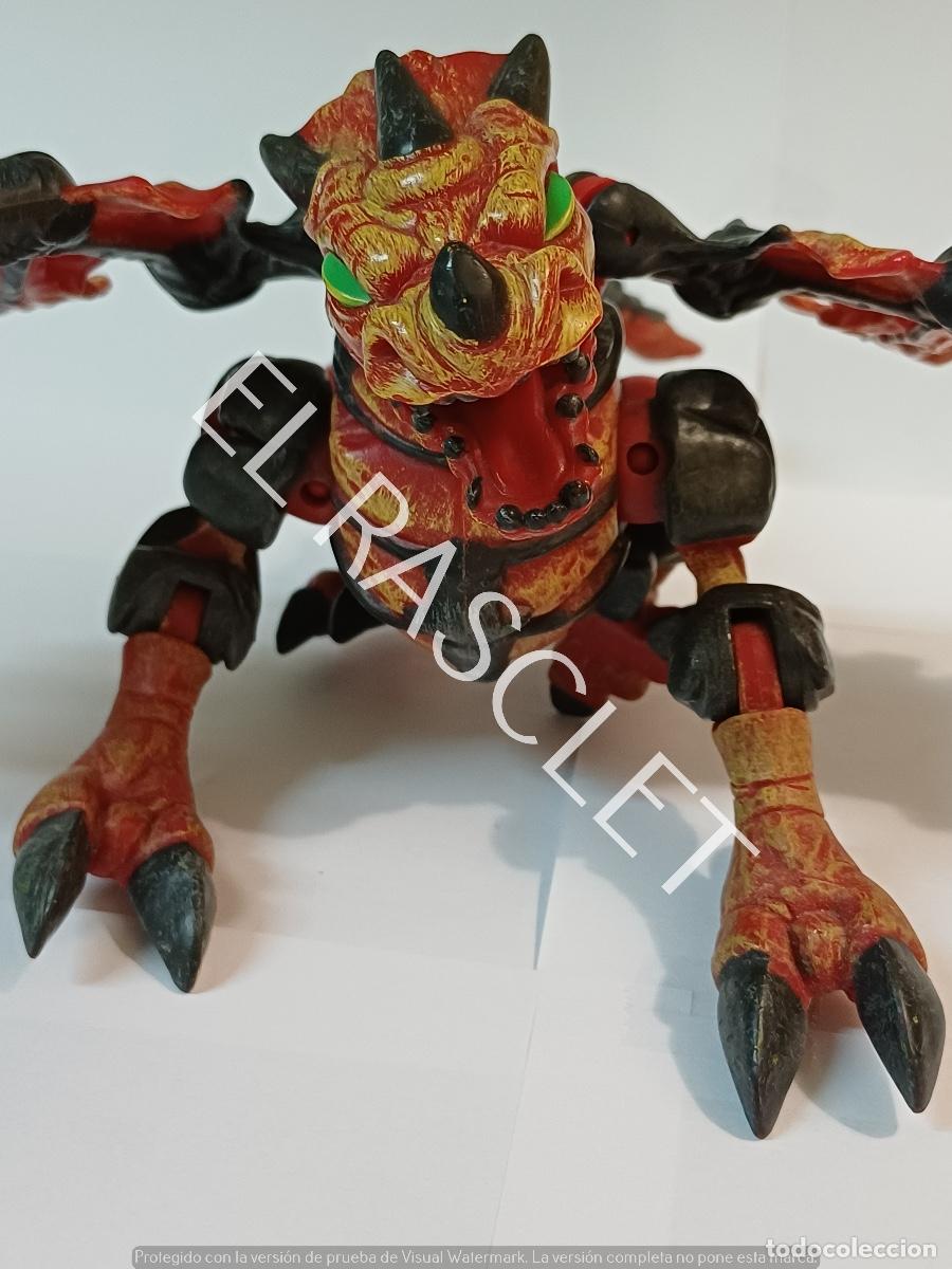 Figuras de goma y PVC: DRAG&Oacute;N MEGA BLOKS - ROJO - Foto 3