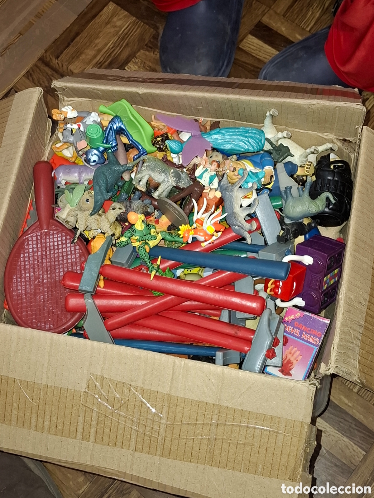 Figuras de Goma y PVC: Gran lote De juguetes De Goma, Plastico, Etc.