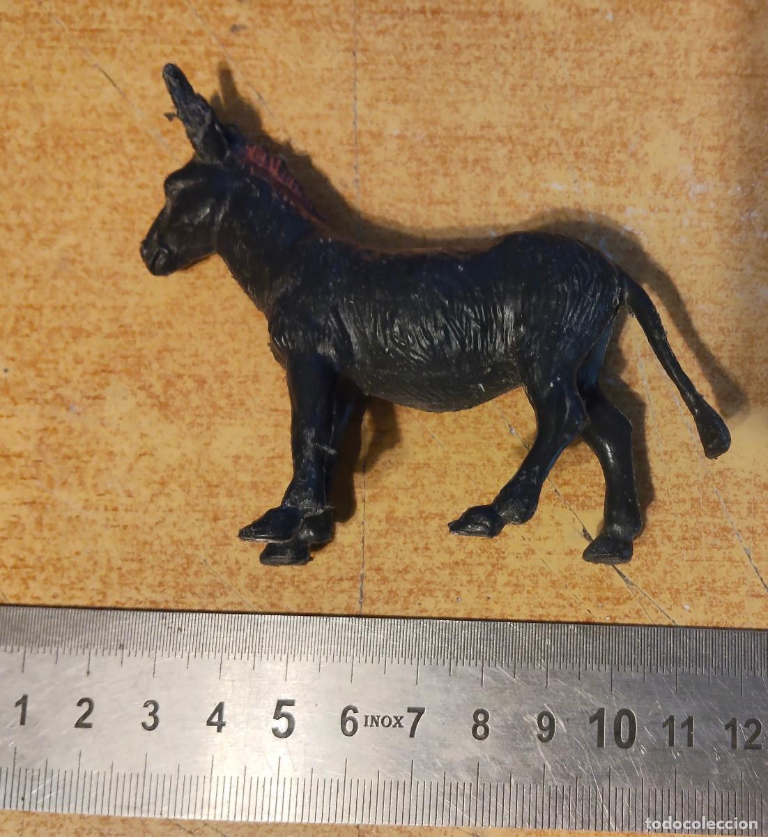 Figuras de Borracha e PVC: burro pech oliver o similar - PORTAL DE BEL&eacute;N NACIMIENTO NAVIDAD - PL&aacute;STICO goma PVC