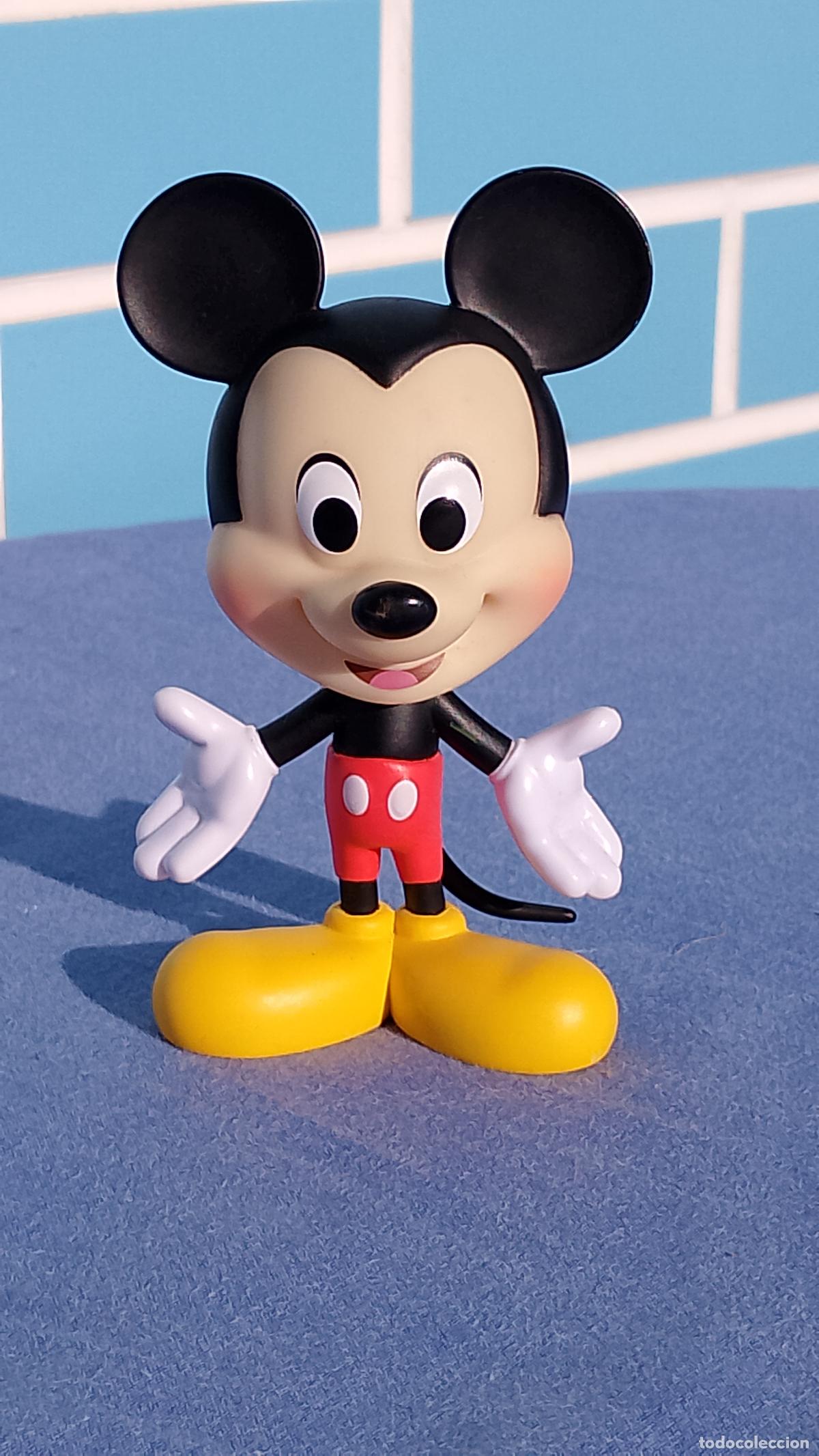 Rubber and PVC Figures: Antiguo mu&ntilde;eco Mickey Mouse de pl&aacute;sico duro de Disney
