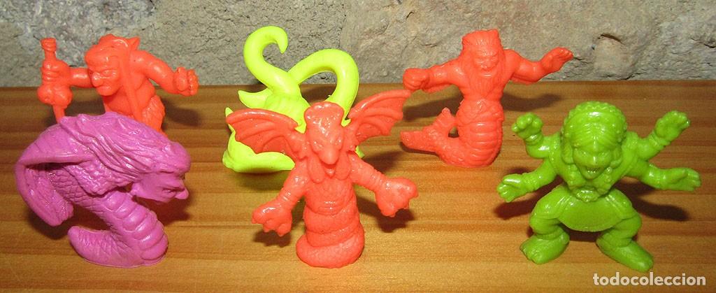Figuras de Goma y PVC: MONSTRUOS EN MI BOLSILLO - LOTE DE 6 FIGURAS - MONSTERS IN MY POCKET - MEG NBR SONRICS