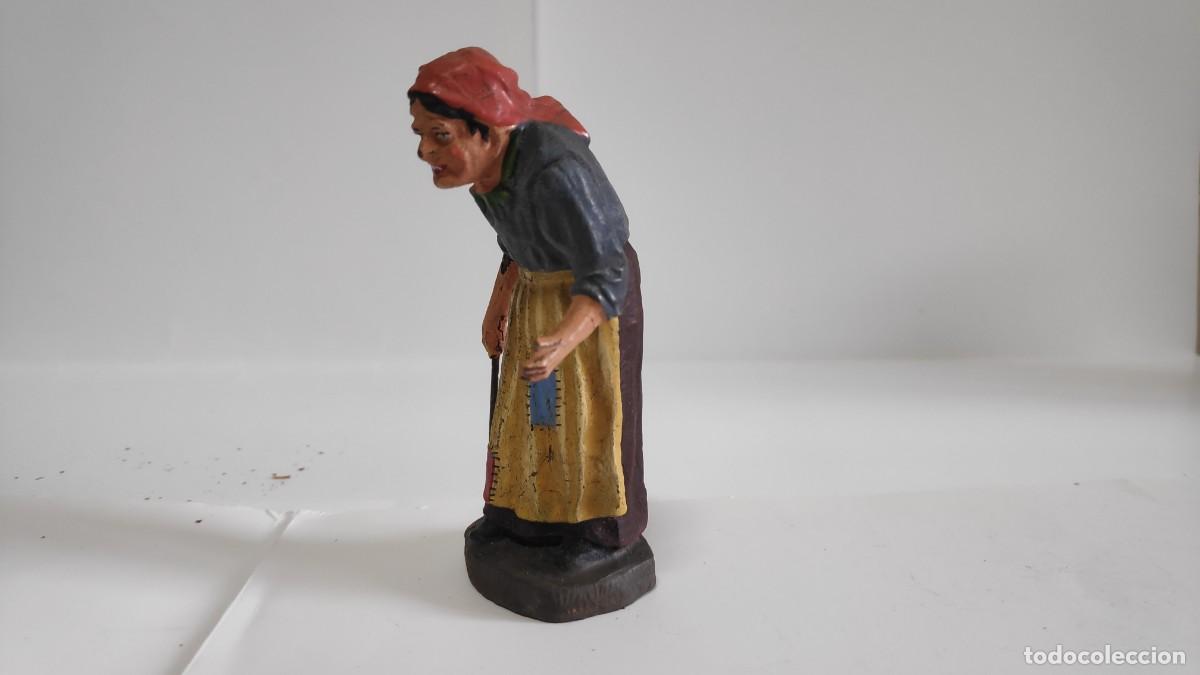 Figuras de goma y PVC: Figura de bruja de H&auml;nsel y Gretel de Elastolin (1930) - Foto 3