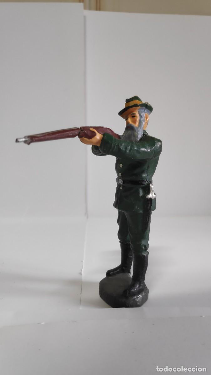 Figuras de goma y PVC: Figura de cazador Elastolin (1930) - Foto 2