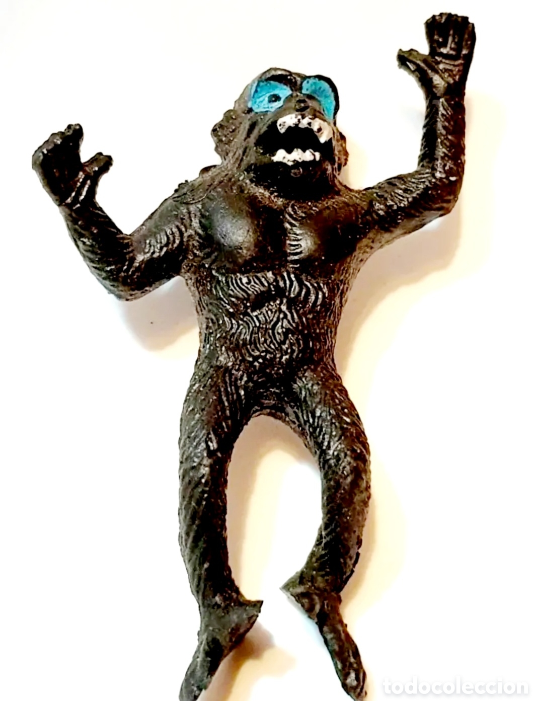 Figuras de goma y PVC: GORILA DE GOMA ORIGINAL DE LA &Eacute;POCA - Foto 1